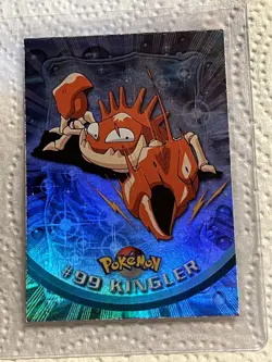 2000 Pokemon TV Animation Edition - Holo Foil card 99 Kingler - Image 1