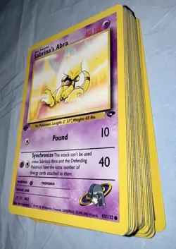 1st edition WOTC Pokemon Card lot of 33- Jungle, Fossil, Neo, Gym Challenge - Image 1