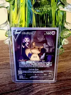Pokemon Card Mimikyu V Brilliant Stars Trainer Gallery Card TG16/TG30 - - Image 1