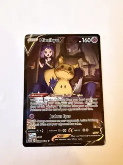 Pokemon Card Mimikyu V Brilliant Stars Trainer Gallery Card TG16/TG30 - - Image 2