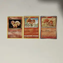 Vulpix Pokemon Card Lot x10 Unique Cards Excellent Condition. - Image 2