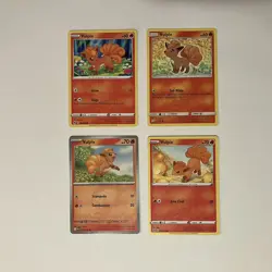 Vulpix Pokemon Card Lot x10 Unique Cards Excellent Condition. - Image 4