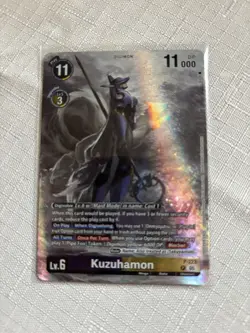 Digimon - BT24 Time Strangers Kuzuhamon P223 Promo Box Topper Card - Image 1