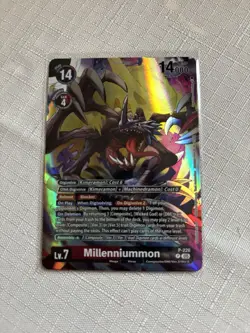 Digimon - BT24 Time Strangers Millenniumon P220 Promo Box Topper Card - Image 1