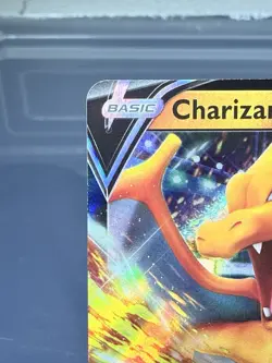 Pokemon TCG Charizard v Full Art Holo Card 019/189SWSH03: Darkness Ablaze - Image 2