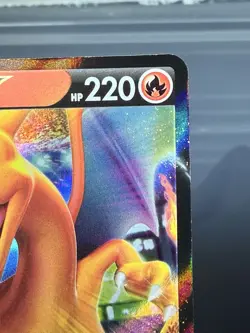 Pokemon TCG Charizard v Full Art Holo Card 019/189SWSH03: Darkness Ablaze - Image 3