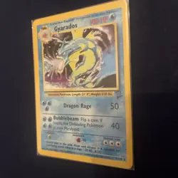 WOTC Pokemon Card. Base Set 2 Gyarados. Excellent Condition. - Image 2