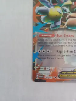 Mega Kangaskhan EX 104/132 English Pokemon Card, Mega Evolutions, NM - Image 3