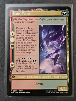 MTG Final Fantasy Terra, Magical Adept (Extended Art) Non-foil M 511 - Image 2