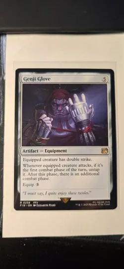 Genji Glove Final Fantasy Regular Magic the Gathering - Image 1