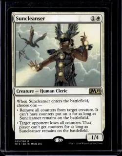 Magic the Gathering MTG Suncleanser (39) Core Set 2019 NM - Image 1