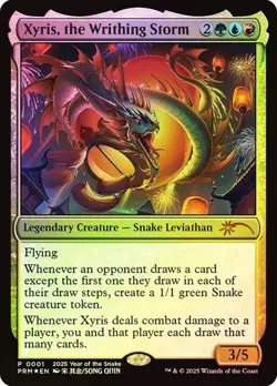 Xyris, the Writhing Storm *Foil* - Year of the Snake NM Magic The Gathering MTG - Image 1