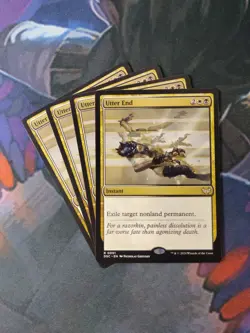 Utter End x 4 | 7% Off 2+ | Duskmourn: House of Horror | NM | MTG - Image 1