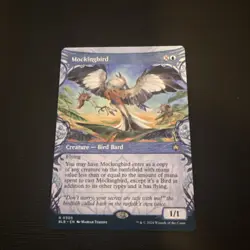 Mockingbird - Borderless Showcase Regular - Bloomburrow MTG - Image 1