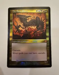 MTG- The First Sliver- Foil -Commander Masters-NM LT#135 - Image 1