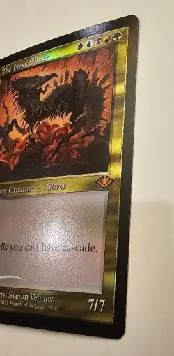 MTG- The First Sliver- Foil -Commander Masters-NM LT#135 - Image 2