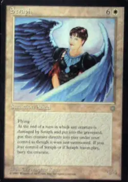 Seraph - Ice Age: #51, Magic: The Gathering Nm R187 - Image 1