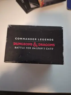 MTG Draconic Dissent Commander Legends Commander Deck inc Deck box and sleeves - Image 3