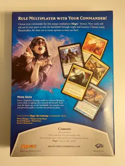 Magic the Gathering MTG 2013 Commander Deck - Mind Seize - Factory Sealed - Image 2