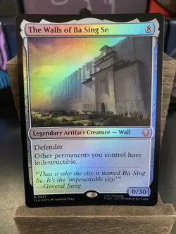 MTG The Walls of Ba Sing Se ATLA FOIL - Image 1