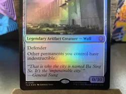 MTG The Walls of Ba Sing Se ATLA FOIL - Image 3