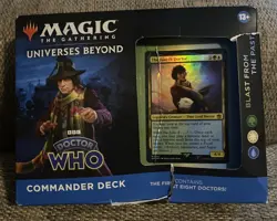 Magic the Gathering Doctor Who Commander Deck Blast from the Past 1st 8 DMGD BOX - Image 1