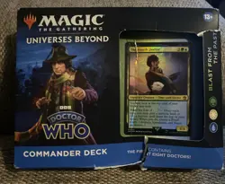 Magic the Gathering Doctor Who Commander Deck Blast from the Past 1st 8 DMGD BOX - Image 3