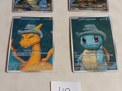4 Pokemon x Van Gogh Black Star Promo ACG Art Card - read description - Image 3