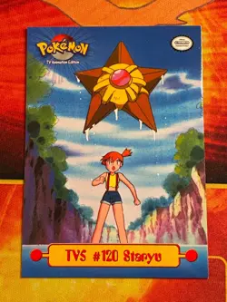 1999 Topps Pokemon TV Animation Edition Series 1 #TV5 120 Staryu - Image 1