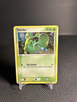 Pokemon TCG Treecko 70/106 Emerald Reverse Holo HP/DMG - Image 1