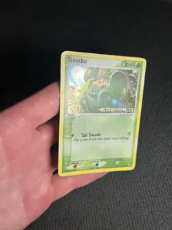 Pokemon TCG Treecko 70/106 Emerald Reverse Holo HP/DMG - Image 4
