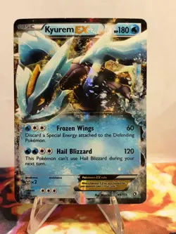 2013 Pokemon TCG - Kyurem EX 44/113 Holo Rare EX Legendary Treasures LP/MP - Image 1