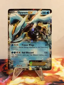 2013 Pokemon TCG - Kyurem EX 44/113 Holo Rare EX Legendary Treasures LP/MP - Image 2