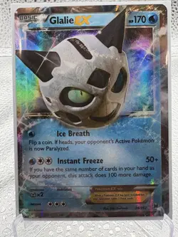 Pokemon TCG Glalie EX Holo Ultra Rare Card XY: Breakthrough - Image 1