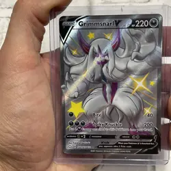 Grimmsnarl V SV116/SV122 Shining Fates Ultra Rare Holo Pokemon TCG Card NM/MT - Image 1