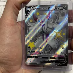 Grimmsnarl V SV116/SV122 Shining Fates Ultra Rare Holo Pokemon TCG Card NM/MT - Image 2