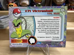 Victreebel #71 Topps Pokemon TV Animation Edition - Image 3