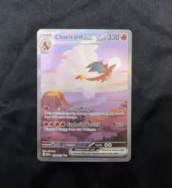2023 Pokemon Scarlet And Violet 151 Full Art Charizard Ex 199/165 - Image 1
