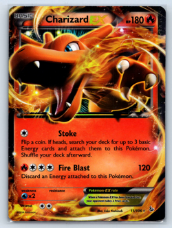 Pokemon TCG XY Flashfire 11/106 Charizard EX NM - Image 1