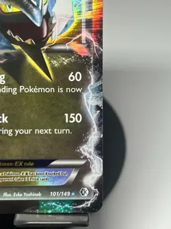 Pokemon TCG Black Kyurem EX 101/149 Boundaries Crossed Ultra Rare MP - Image 4