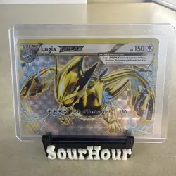 Lugia BREAK ⭐ 79/124 Rare BREAK Fates Collide 2016 Pokemon MP - Image 1