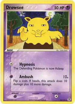 Drowsee - 32 - FireRed & LeafGreen (RG) 2004 - Pokemon - English - Image 1