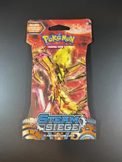 Pokemon XY Steam Siege Sleeved Booster Pack New Factory Sealed - Image 1