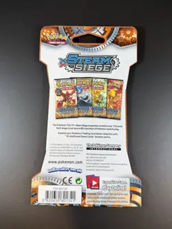 Pokemon XY Steam Siege Sleeved Booster Pack New Factory Sealed - Image 2