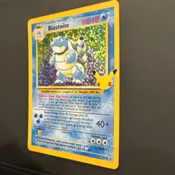 Blastoise Celebrations Classic Collection 2/102 Holo Base Set Pokemon Card 2021 - Image 5
