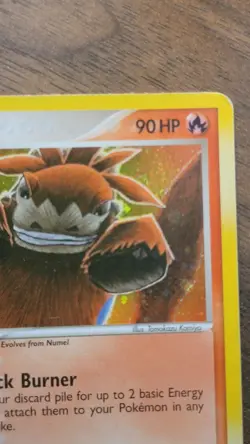 Camerupt 4/107 EX Deoxys (2005) Holo Rare Unique Art Card Pokemon TCG - Image 2