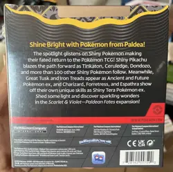Pokemon TCG Scarlet & Violet Paldean Fates Booster Bundle 6-Pack New Sealed 2025 - Image 2