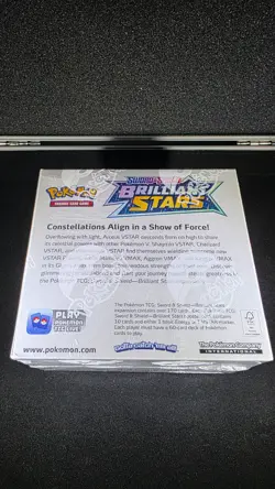 2022 Pokemon Sword & Shield Brilliant Stars Factory Sealed Booster Box English - Image 2