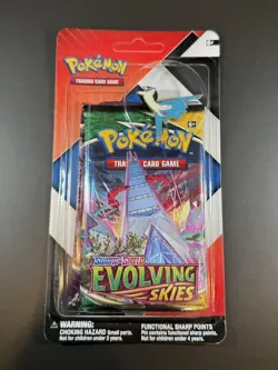 Pokemon Evolving Skies/Chilling Reign 2 Pack Checklane Blister Latios Pin - Image 1