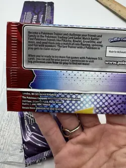 Pokemon TCG Booster Pack Lot 6 Sealed Match Battle Trick or Trade McDonald’s - Image 4